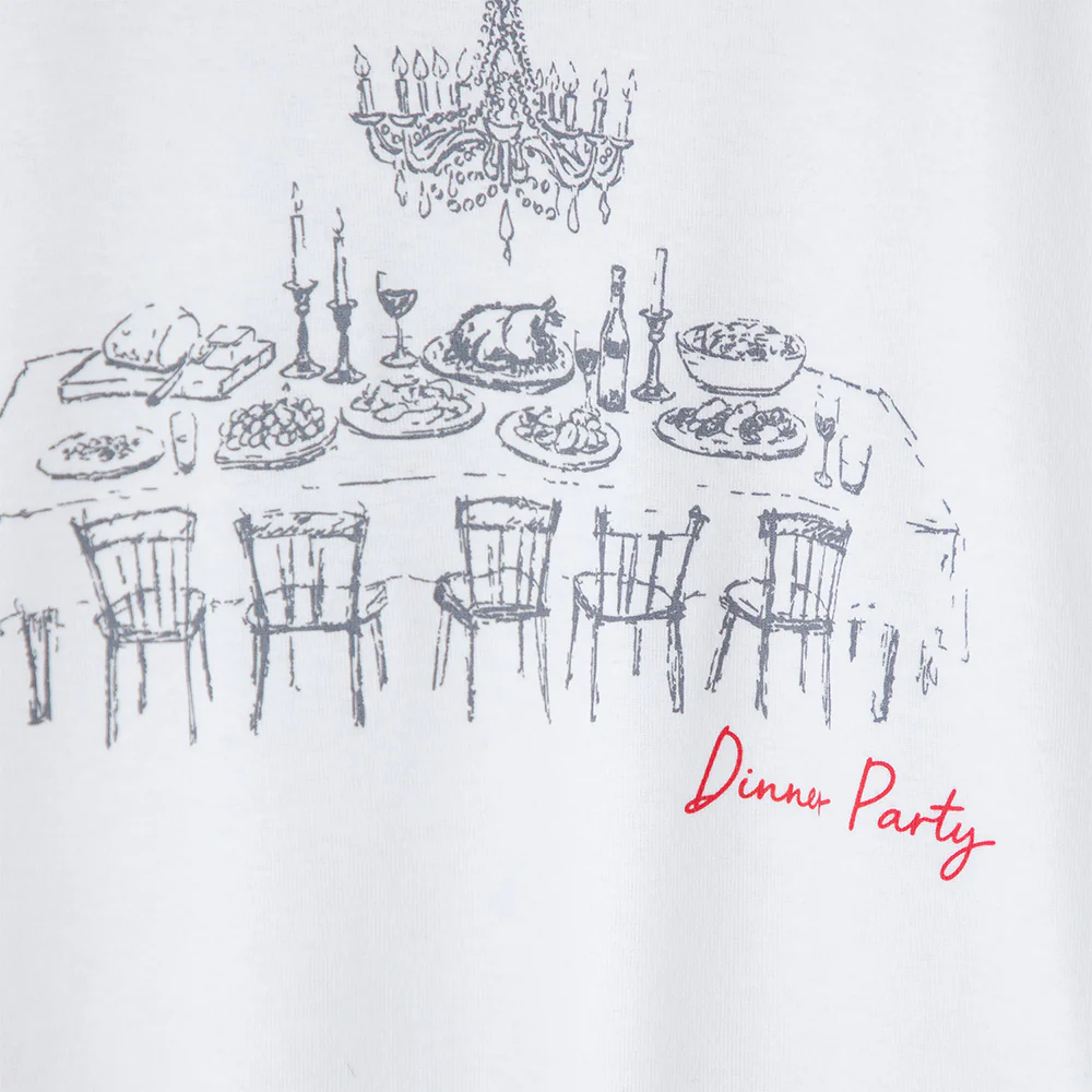 Dinner Party Ringer Tee - Image 3